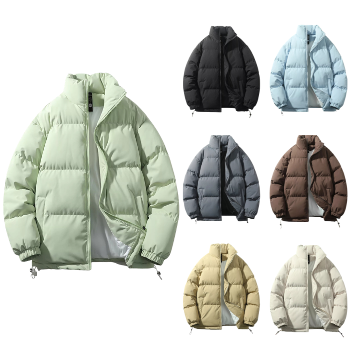 Warm Puffer Jacket for Cold Weather Comfort & Style