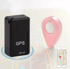 Mini GPS tracker for discreet real-time vehicle monitoring.