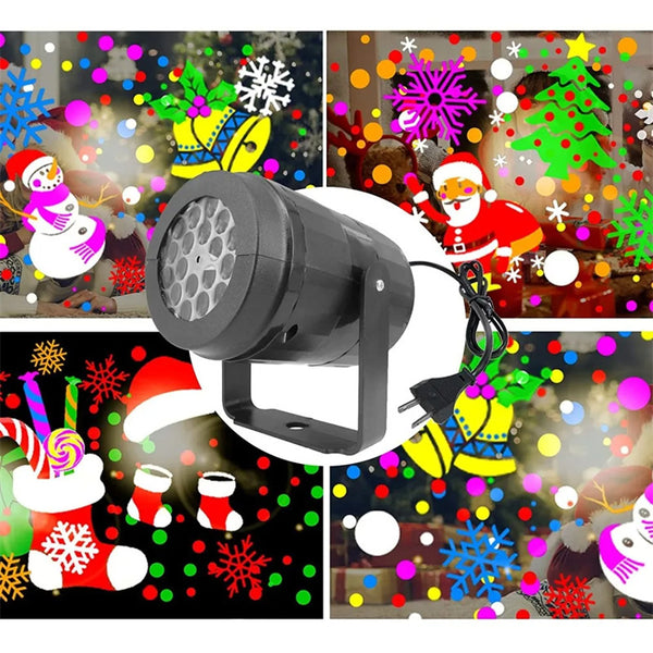 Holiday Projectors: Easy Indoor Outdoor Light Show