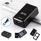 Mini GPS tracker for discreet real-time vehicle monitoring.