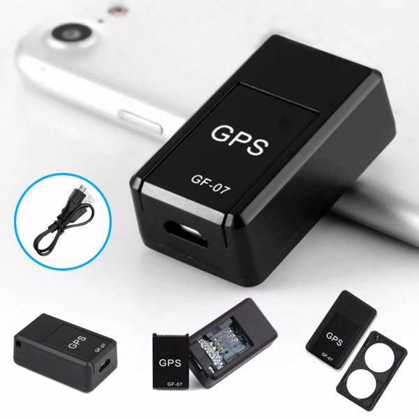 Mini GPS tracker for discreet real-time vehicle monitoring.