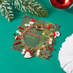 Christmas Bracelet for Women - Festive Holiday Charms - UrSuperMart