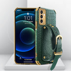 Luxury Phone Cases - Designer Crocodile Leather iPhone Case