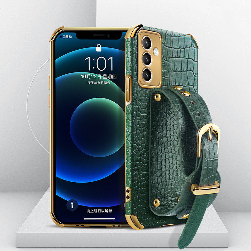 Luxury Phone Cases - Designer Crocodile Leather iPhone Case