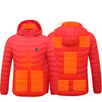Heated Puffer Jacket for Men Stay Warm Outdoors - UrSuperMart