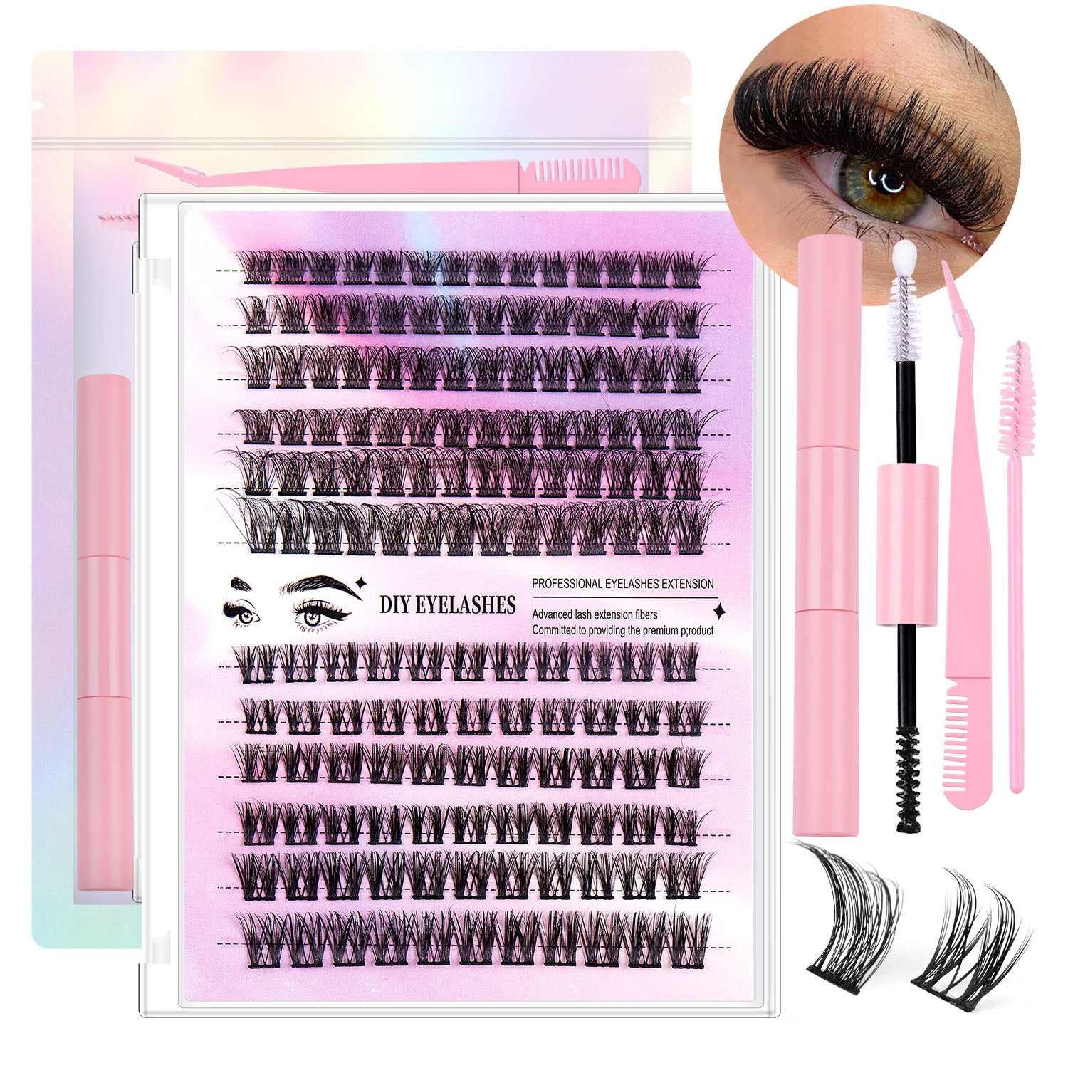 DIY Lash Extension Kit: Easy Custom Lashes You Apply At Home