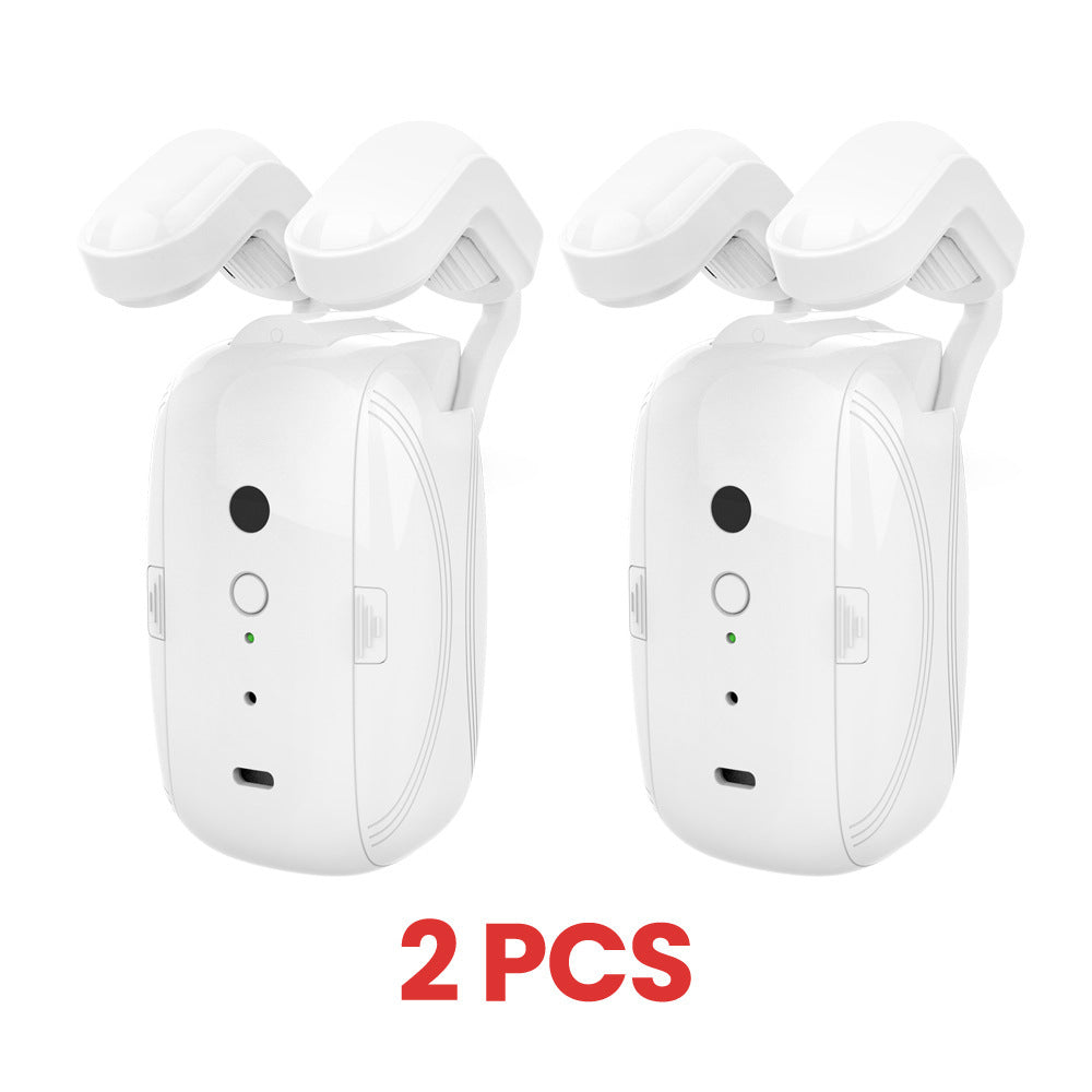 Smart Curtain Opener for Roman Rods, Voice & Remote Control