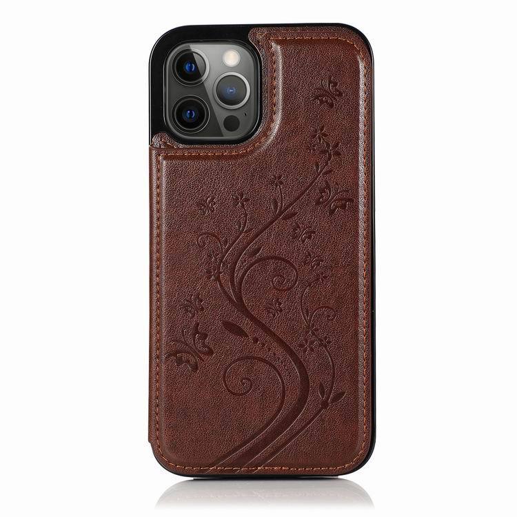 iPhone Cases: Elegant Leather Wallet Case with Card Holder