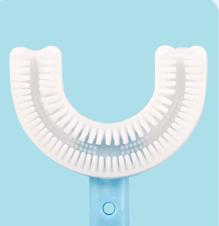 U Shaped Toothbrush for Kids Easy Gentle Teeth Cleaning