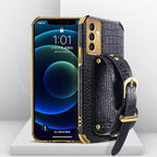 Luxury Phone Cases - Designer Crocodile Leather iPhone Case