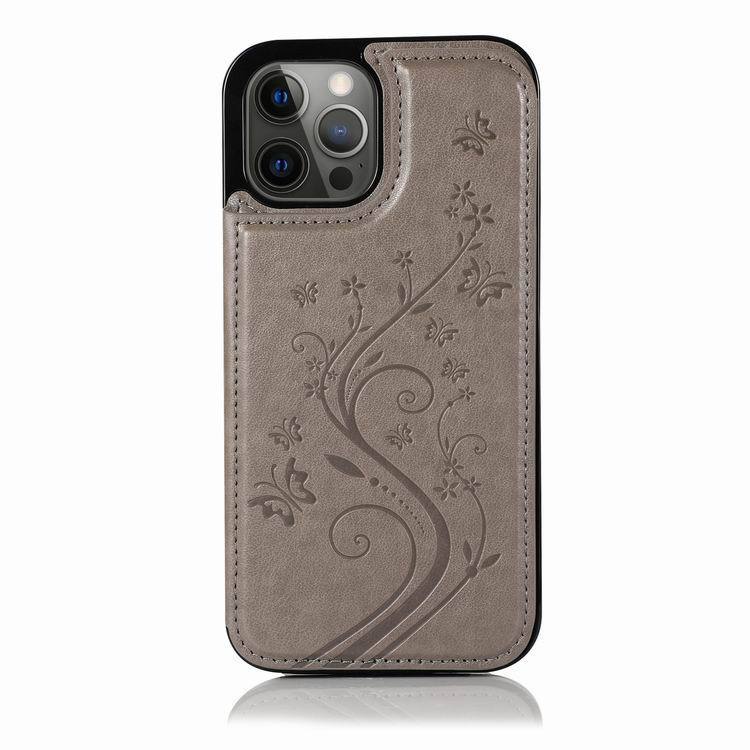 iPhone Cases: Elegant Leather Wallet Case with Card Holder