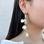 Beach Jewelry Set: Seashell & Starfish Gold Set
