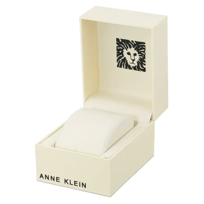  Anne Klein watch packaging with logo.