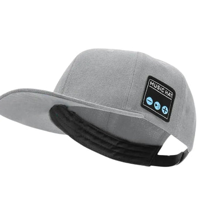 bluetooth music hat that pairs to phone and tablets with volume and track control