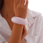 Multi Color Resin Bangles - Stackable & Stylish Set