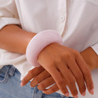 Multi Color Resin Bangles - Stackable & Stylish Set