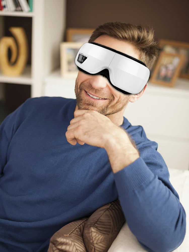Eye Massager for Relaxation and Eye Care with 6D Smart Airbag Technology