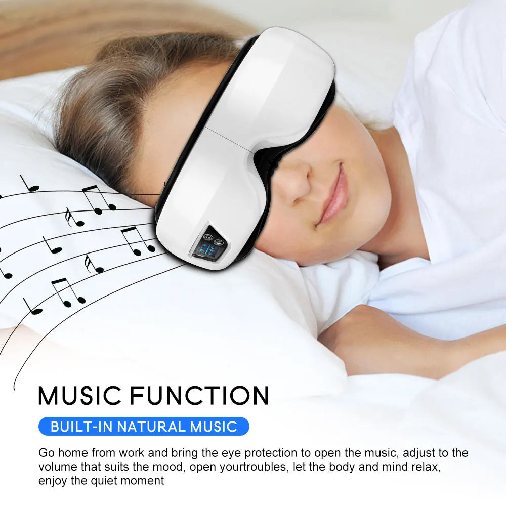 Eye Massager for Relaxation and Eye Care with 6D Smart Airbag Technology