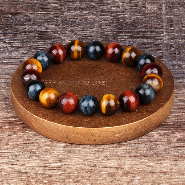 Tiger Eye Bracelet for Courage, Clarity, and Peace