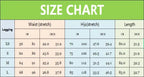 Size Chart for Snowflake camo yoga pants