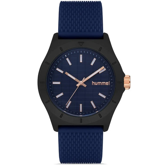 Hummel HM-3002MA-2 blue analog watch, perfect for modern fashion enthusiasts.