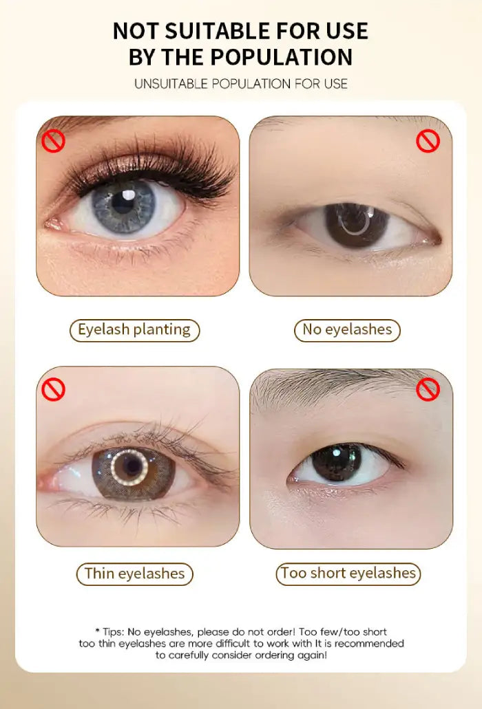 Warning, People that shouldnt wear the magnetic eyelashes