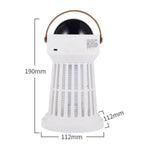 Chemical free Mosquito killer zapper lamp with wide base dimensions