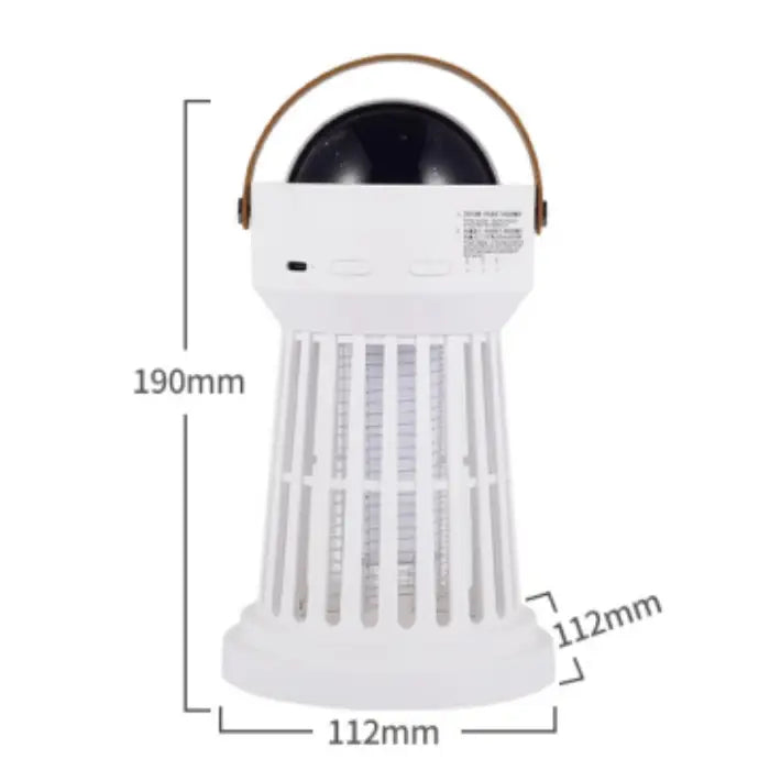 Chemical free Mosquito killer zapper lamp with wide base dimensions