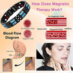 Men's Magnetic Bracelet - Stylish Pain Relief & Comfort