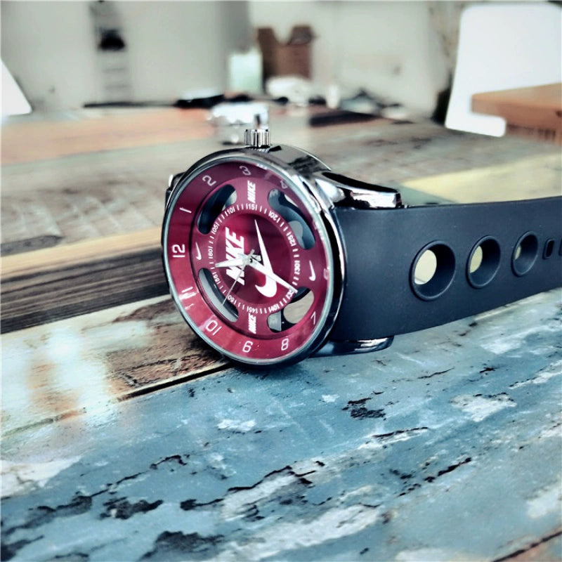 Large Watches for Men and Women with Big Dial and Leather Strap