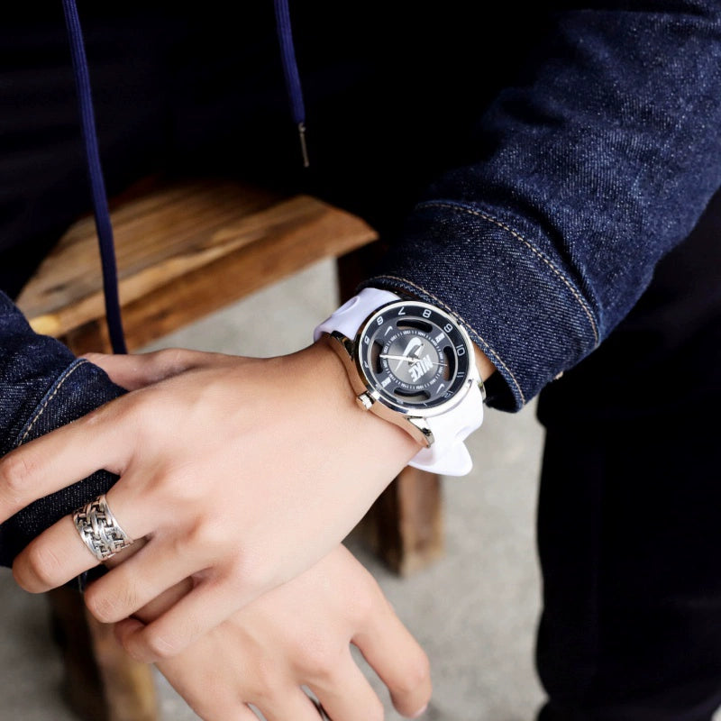 Large Watches for Men and Women with Big Dial and Leather Strap