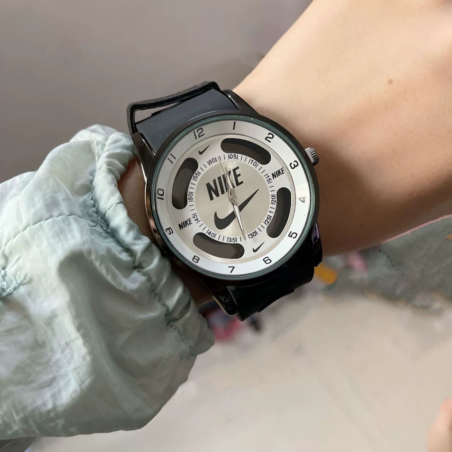 Large Watches for Men and Women with Big Dial and Leather Strap