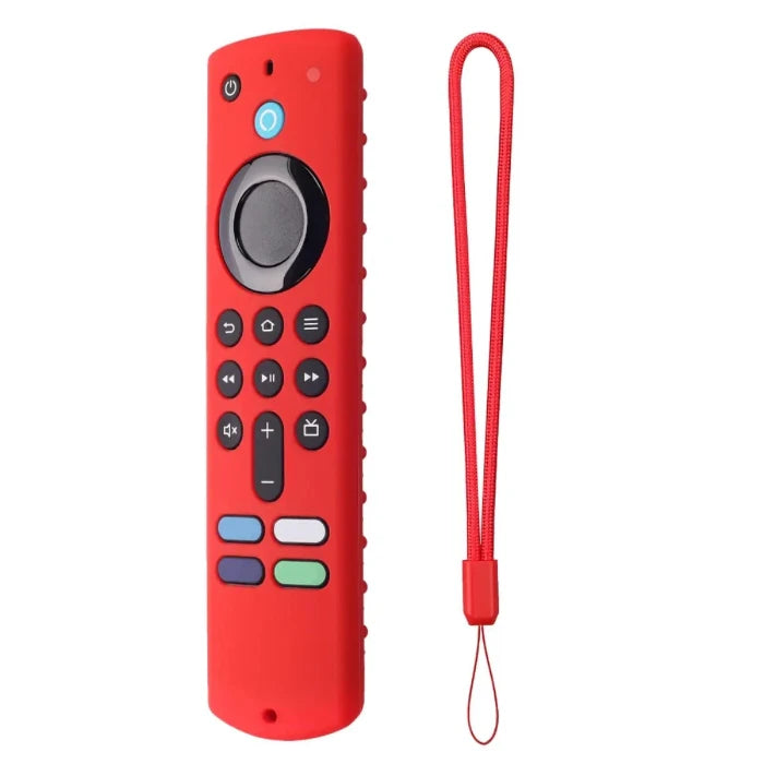 Red Premium Silicone Covers for Amazon Fire TV Stick Remotes - UrSuperMart