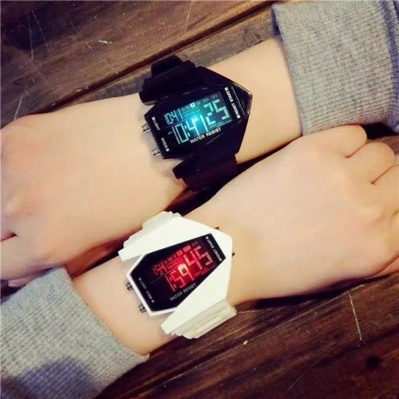 Kids Watch with Bright LED Display and 50m Water Resistance