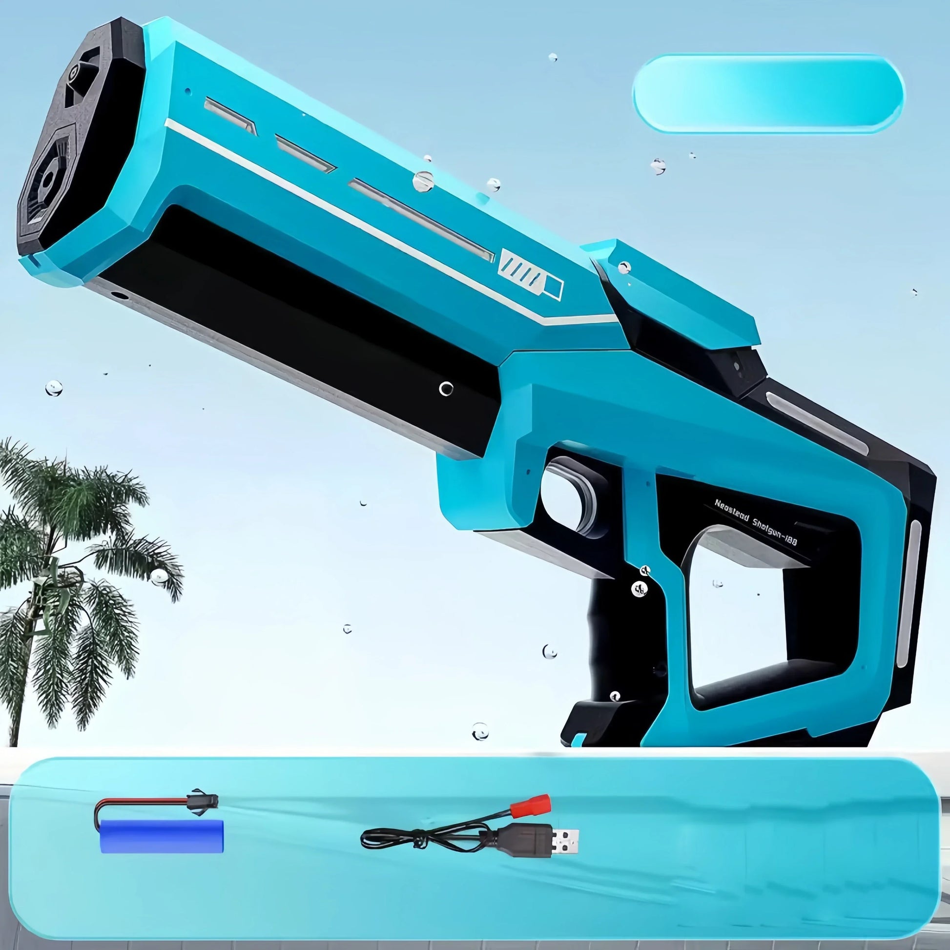 Water Guns for Summer Fun - Electric Water Blaster for Kids and Adults