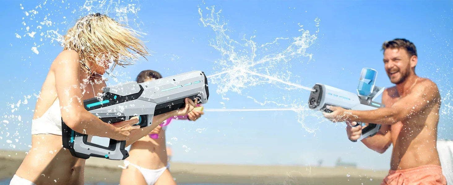 Water Guns for Summer Fun - Electric Water Blaster for Kids and Adults