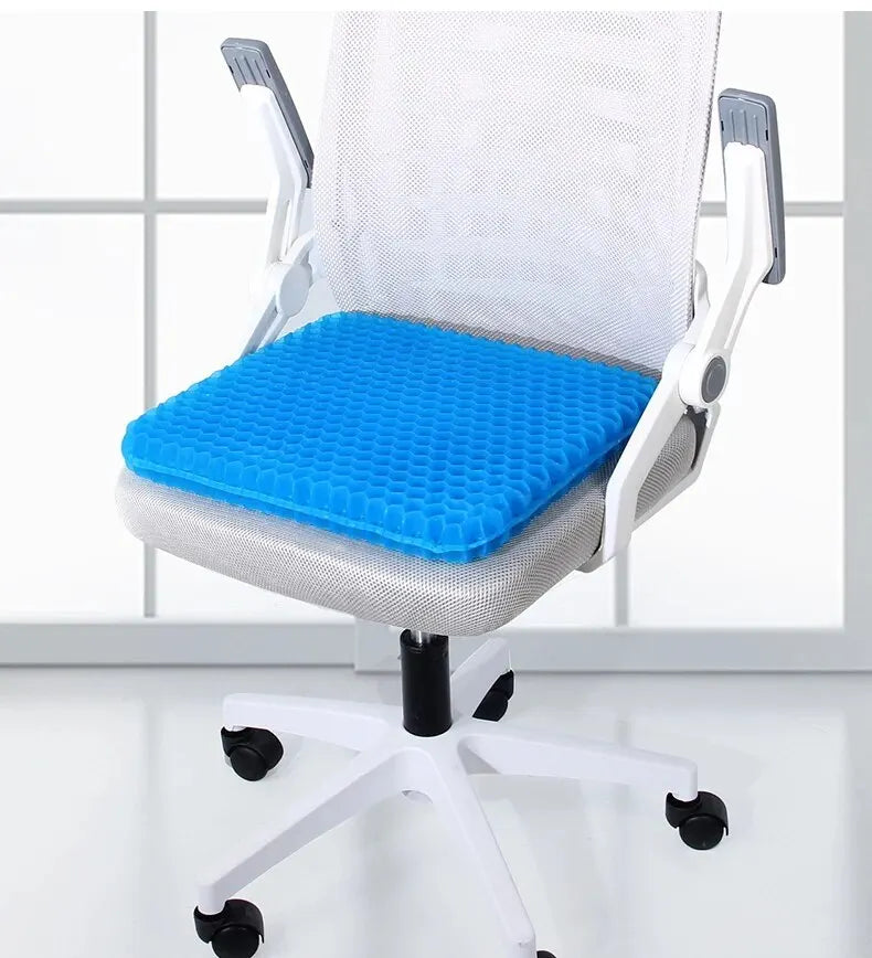 Gel Seat Cushion for Back Pain Relief and Comfort