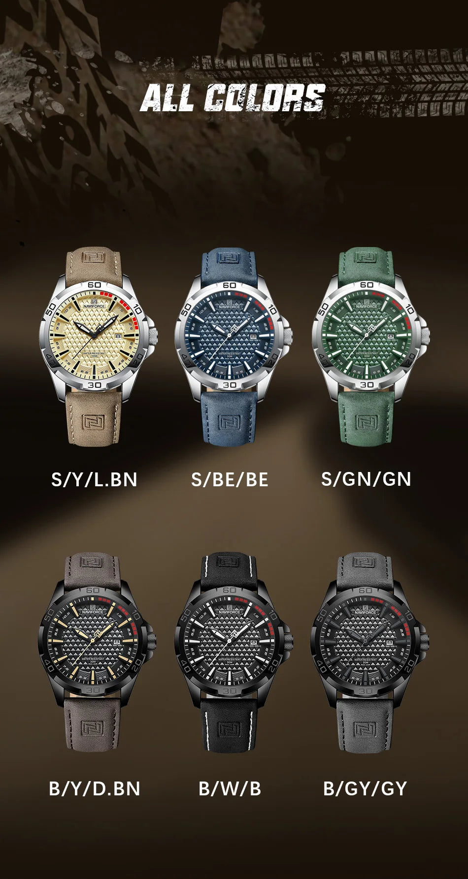 Men's Watch: Style, Toughness, Value!