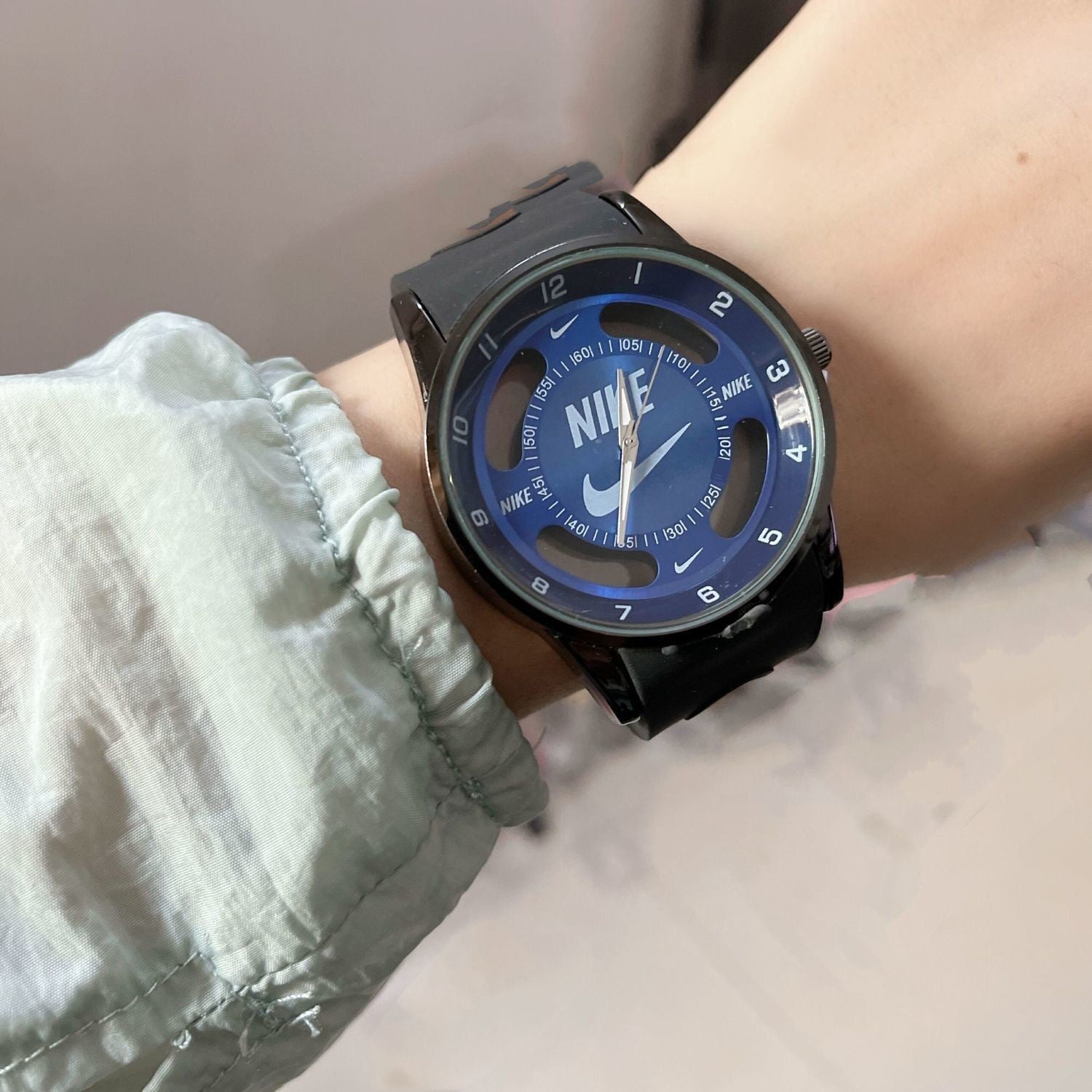 Large Watches for Men and Women with Big Dial and Leather Strap