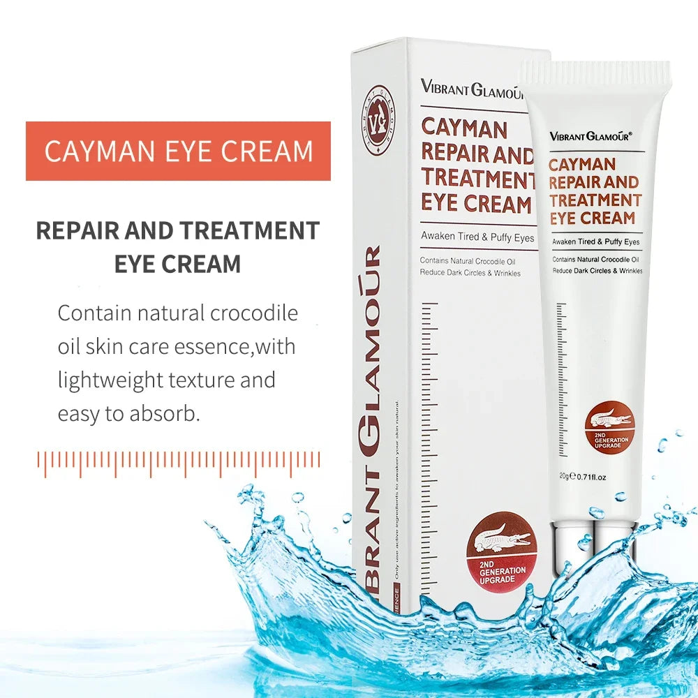 Eye Cream with Peptides and Collagen for Wrinkles and Dark Circles