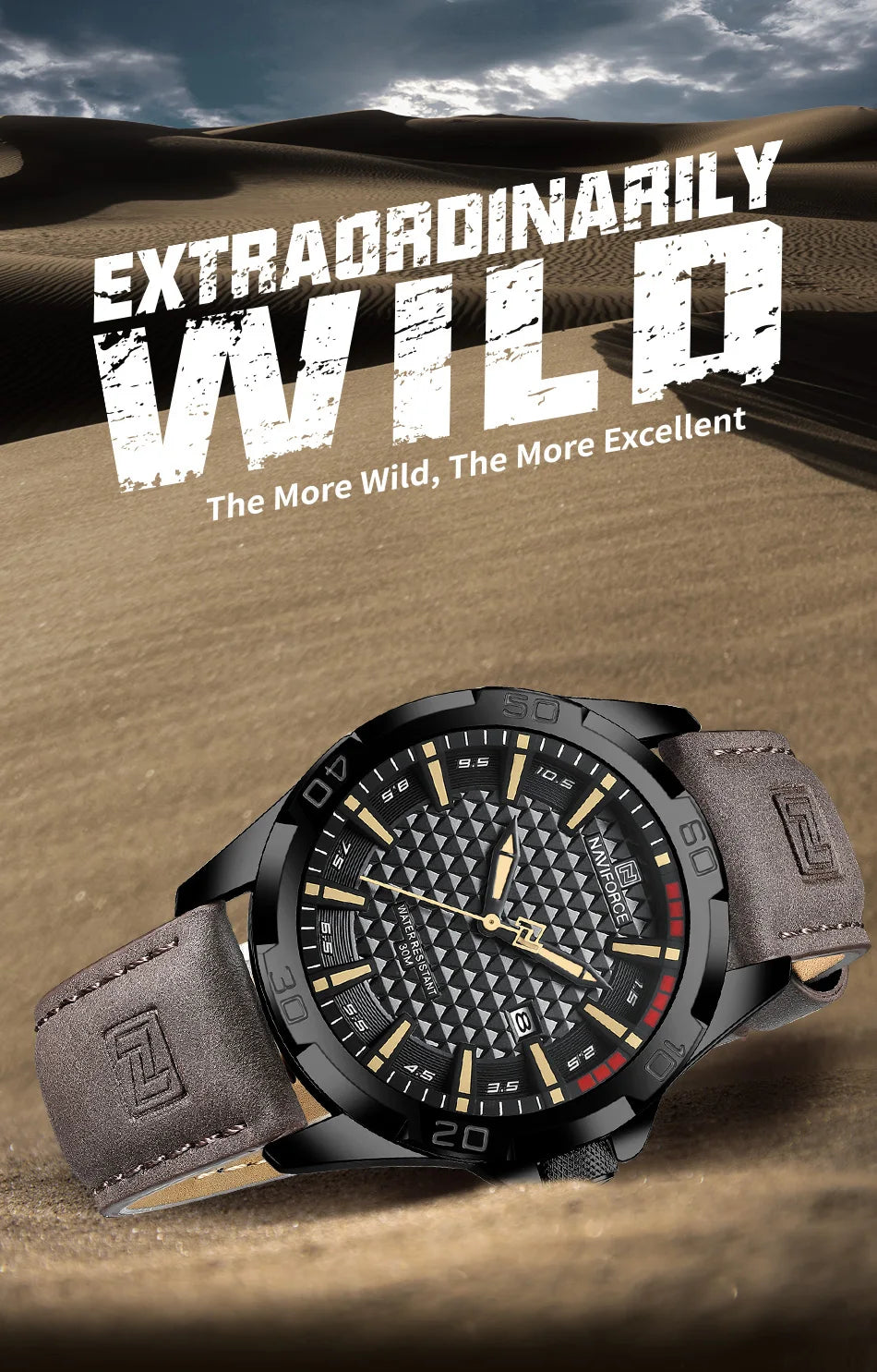 Men's Watch: Style, Toughness, Value!