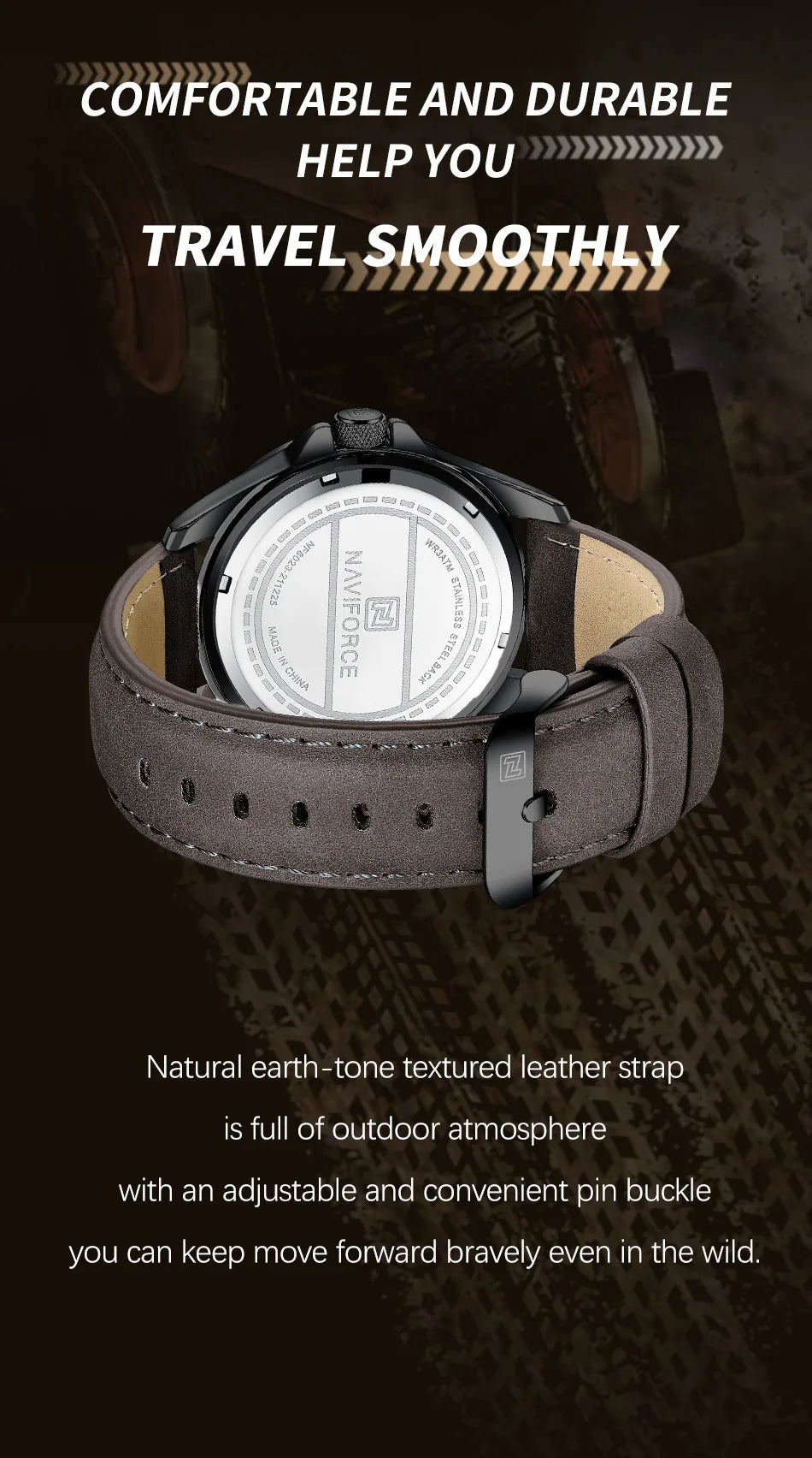 Men's Watch: Style, Toughness, Value!