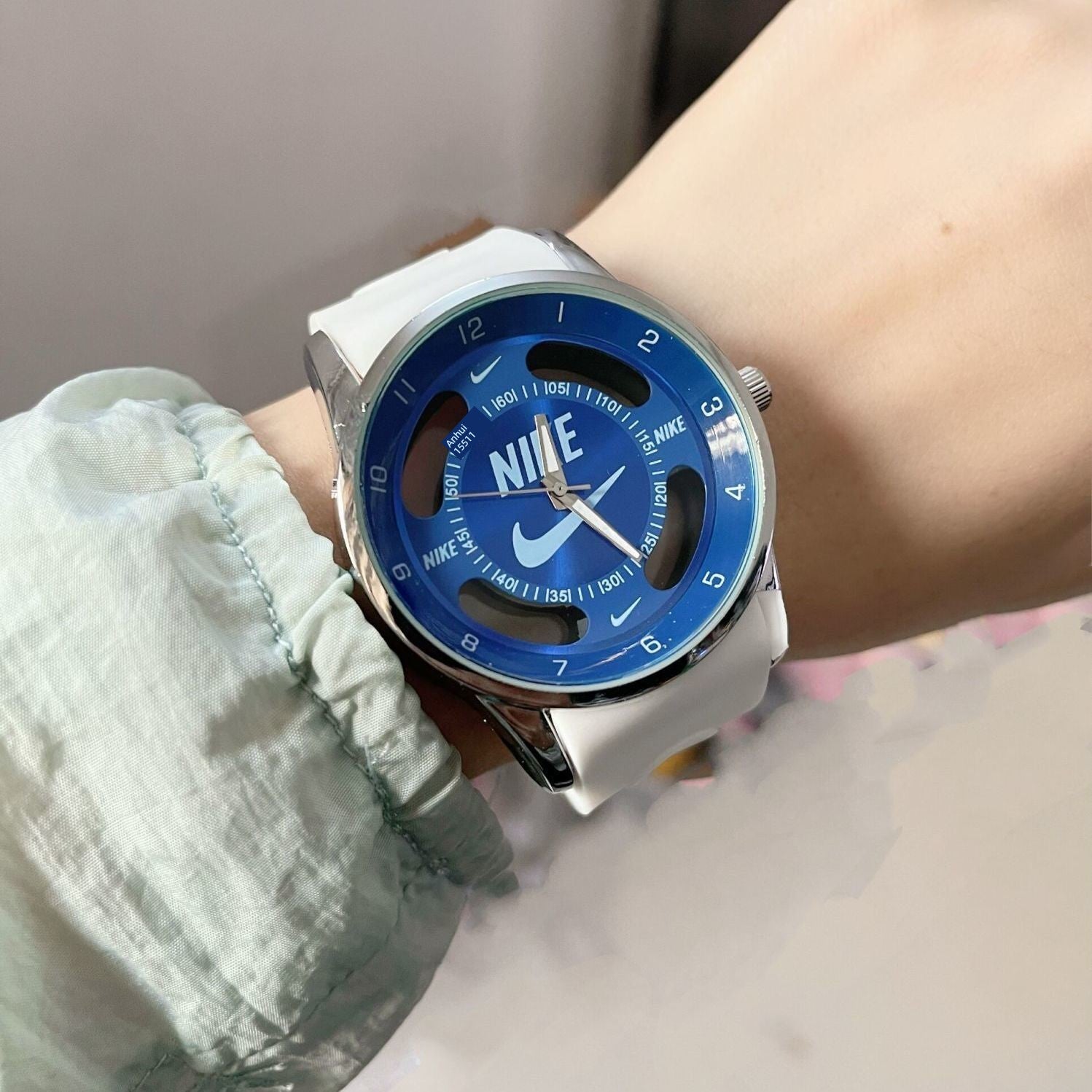 Large Watches for Men and Women with Big Dial and Leather Strap
