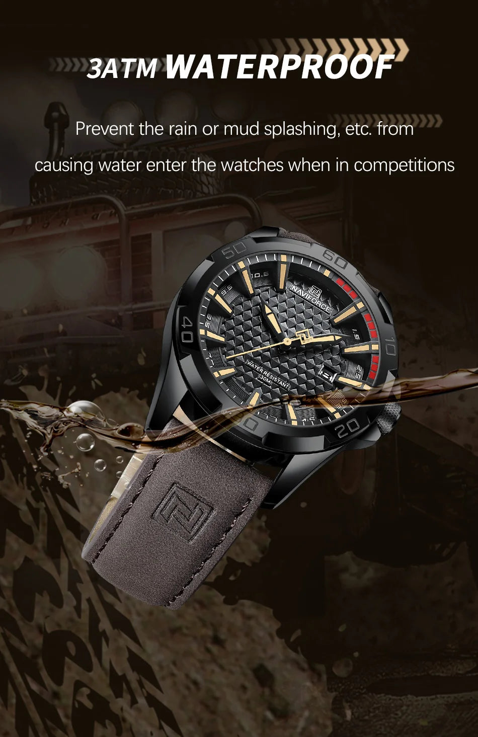 Men's Watch: Style, Toughness, Value!