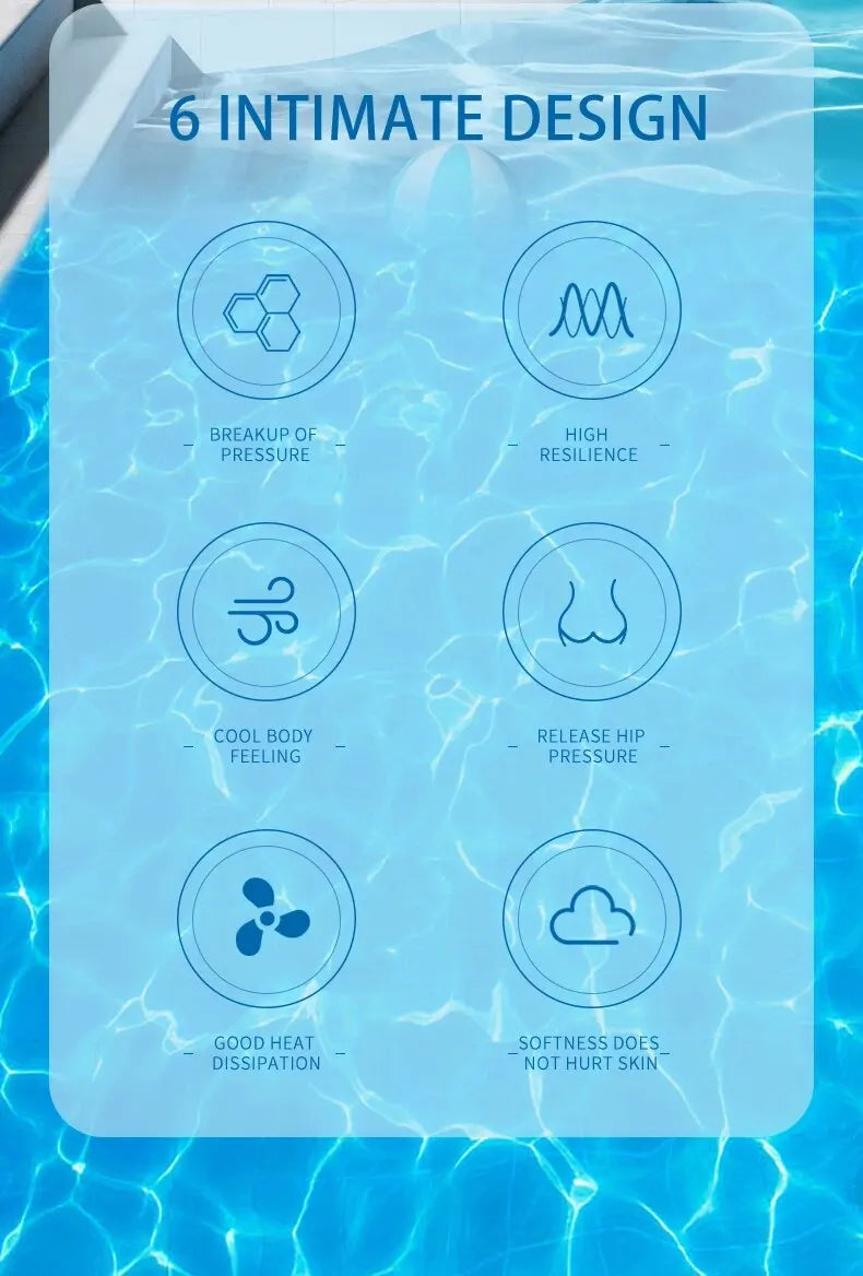 Gel Seat Cushion for Back Pain Relief and Comfort