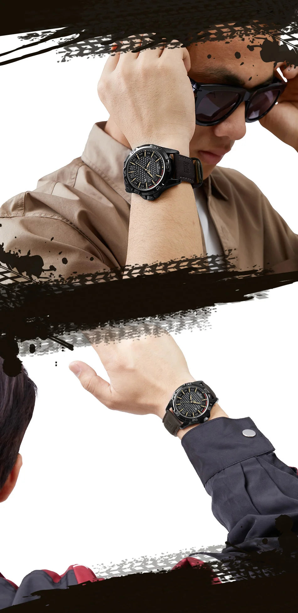 Men's Watch: Style, Toughness, Value!