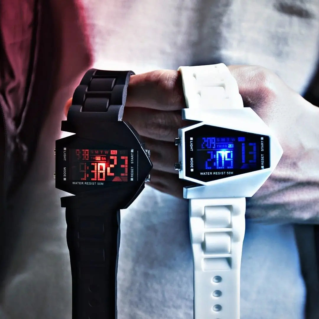 Kids Watch with Bright LED Display and 50m Water Resistance