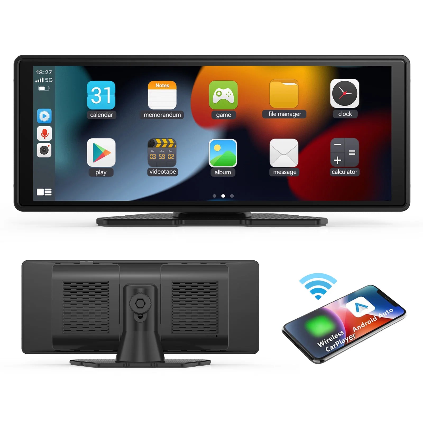 CarPlay Stereo Touchscreen for Any Car with Android Auto