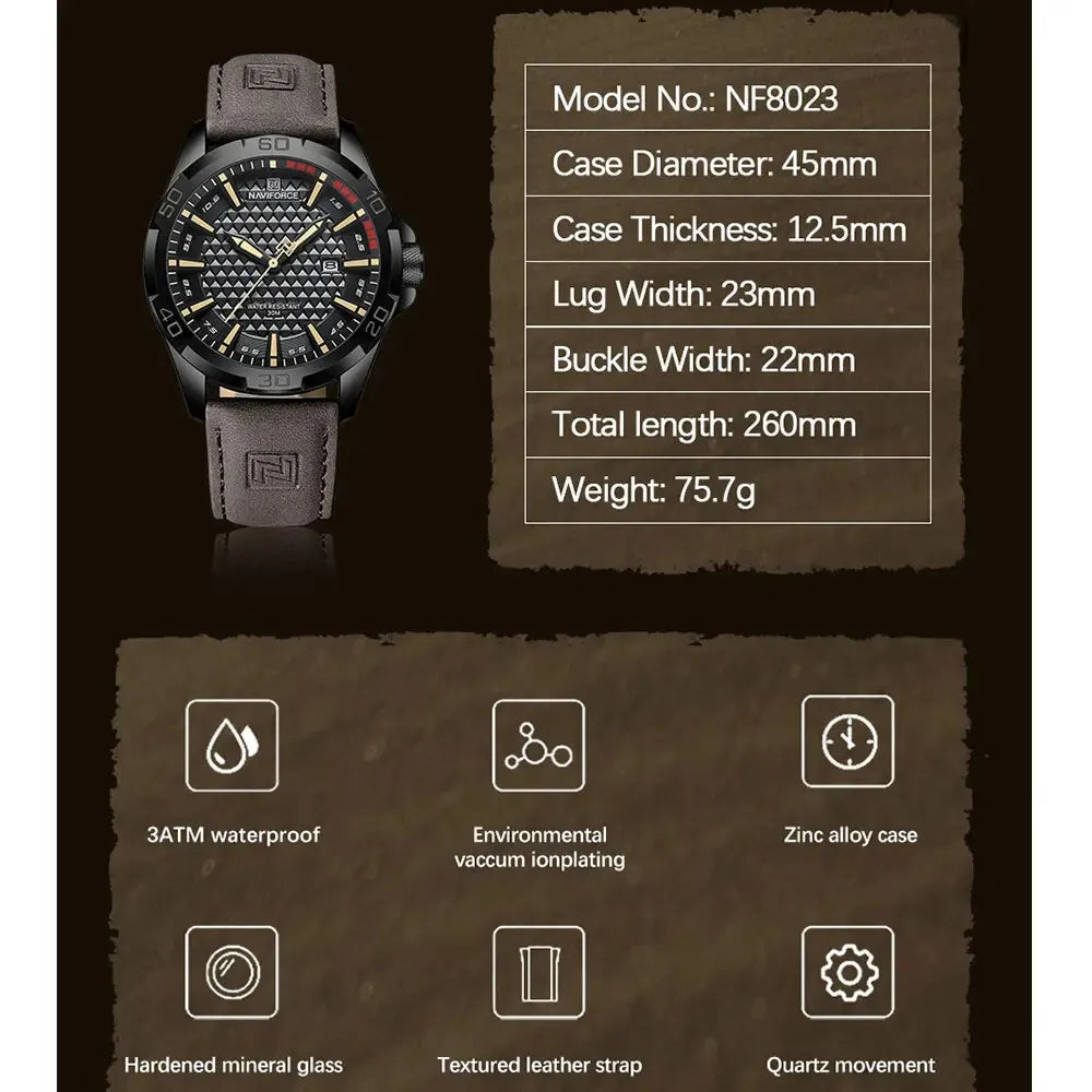 Men's Watch: Style, Toughness, Value!