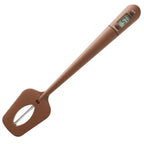 Silicone Thermometer Spatula Combination tool made from food grade plastic